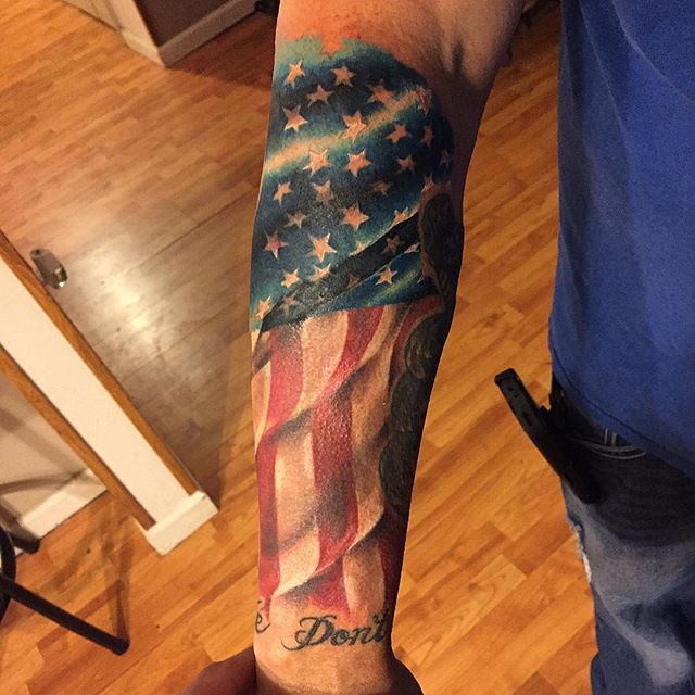 20 Best American Flag Tattoo Design Ideas  EntertainmentMesh